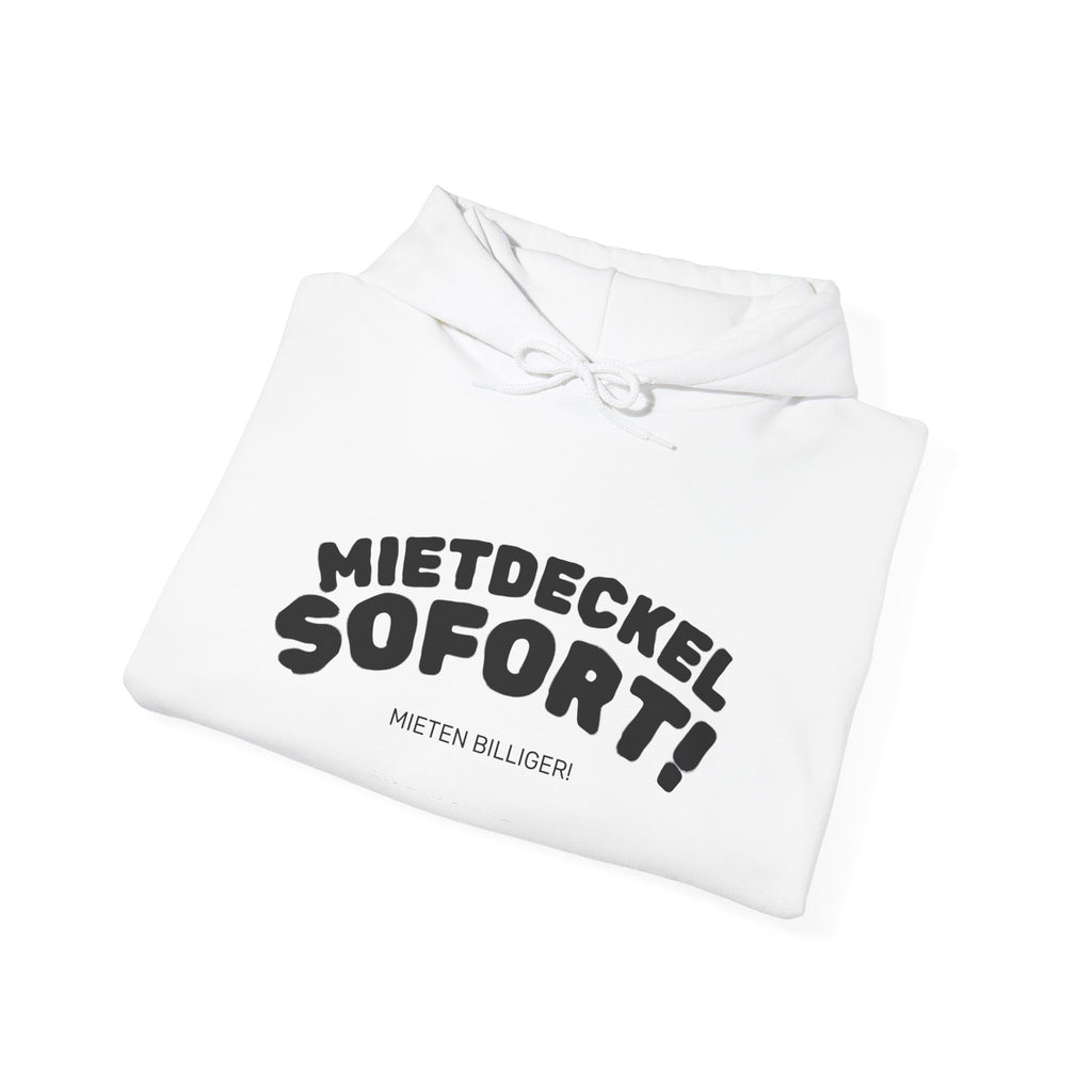 Hoodie – Mietdeckel Sofort! / Wohnen ist keine Ware Berlin Protest Graphic Hoodie